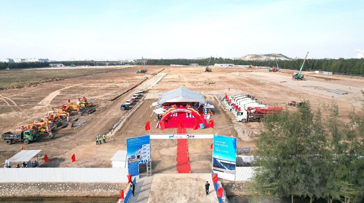 BW and ESR announce groundbreaking of Nam Dinh Vu project in Hai Phong City